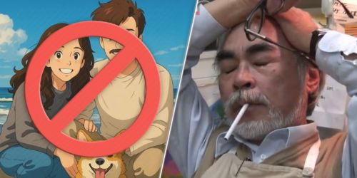 Ai vs studio ghibli art